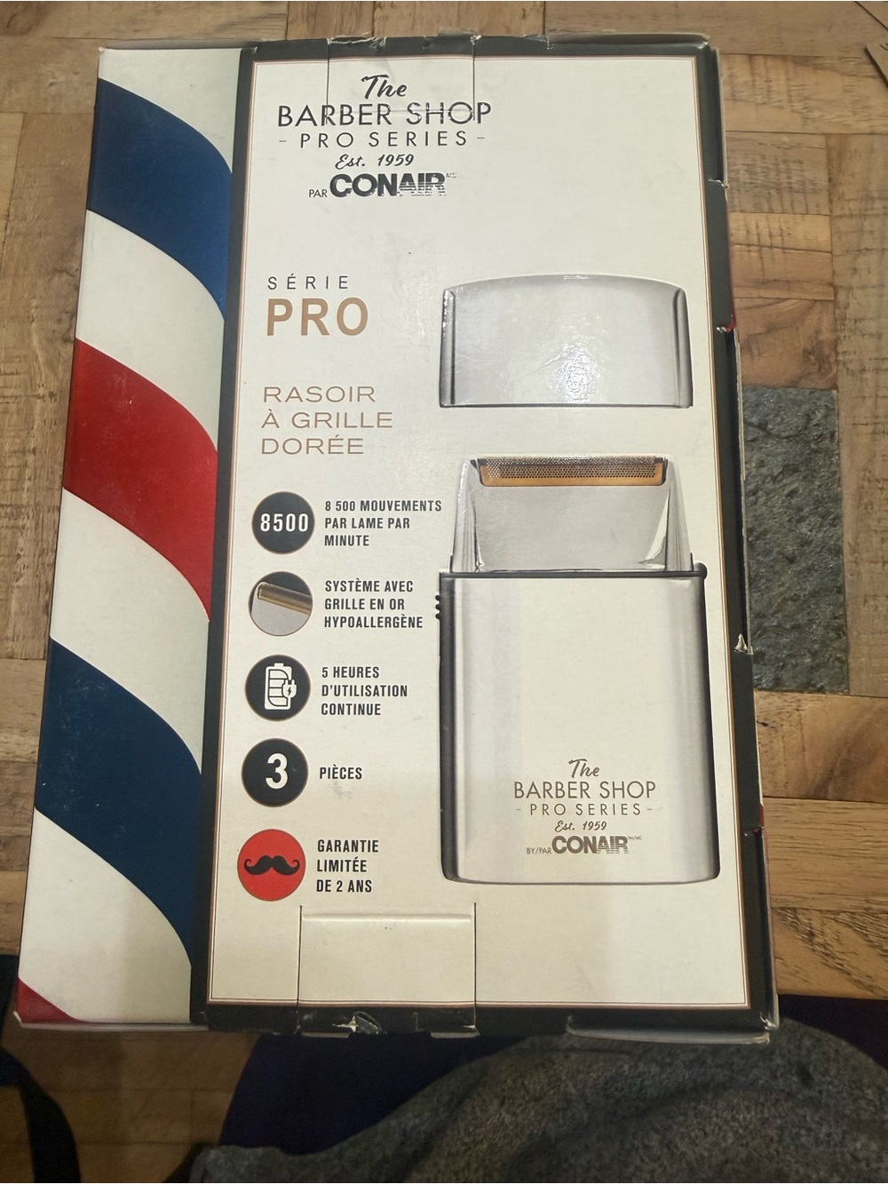 Conair The Barber Shop Pro Series Metal Gold Foil Shaver  (SHV10BSC)